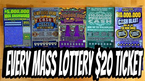 mass lottery best odds scratch tickets|The 10 Best Mass Lottery Scratch Tickets This Month! (Mar 2024).